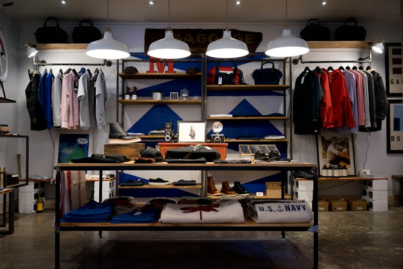 Sustainable clothing rack